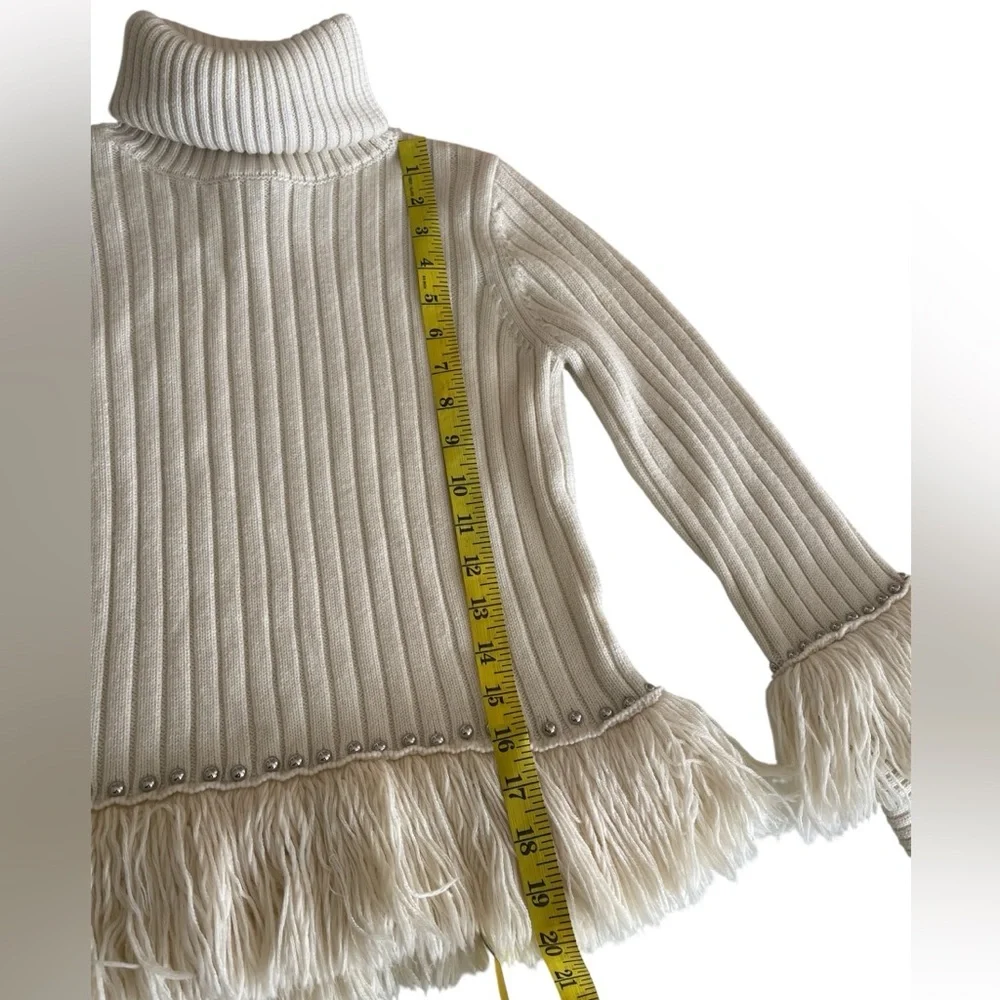 Jonathan Simkhai Cream Ribbed Turtleneck 

Skirt and sweater 100% Merino wool - Picture 11 of 16